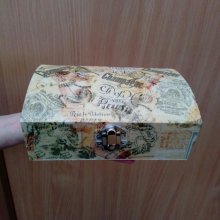 WARSZTATY DECOUPAGE- SZKATUŁKA NA DROBIAZGI